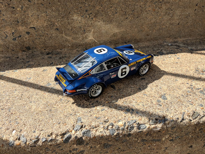 Illustration for article titled Happy Birthday To Me: Sunoco Blue Porsche 911 2.7RSR